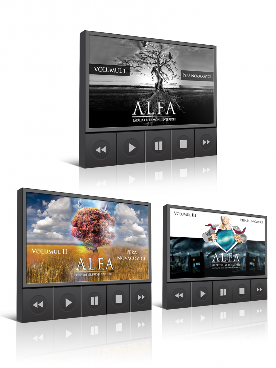 Audiobok-urile Alfa Vol. I - II - III